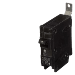 Interruptor Automático / 1 Polo / 15 A / 120 V AC / Capacidad de Interrupción 10 kA / Protección Termomagnética / Diseño Atornillable