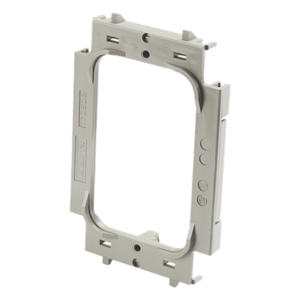 Adaptador Atornillable para Faceplate / PVC Gris / 2.75 in x 4 in / 0.33 ft / Montaje Atornillado