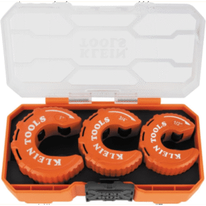 Juego de Cortadores de Tubería / 3 Piezas / Cobre 1/2", 3/4" y 1" (12, 19 y 25 mm) / Diseño I-Beam / Estuche Modular