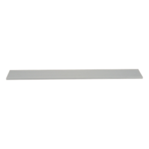 Tapa de Canaleta Ranurada / 4.25 in Ancho / 1.8 m Largo / 6 ft Equivalente / PVC sin Plomo / Gris