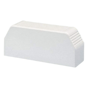 Tapa Final para Canaleta / PVC Rígido / UL94 V-0 / FT4 / 111.8 x 47.2 x 4.8 mm / Blanco