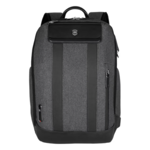 Mochila Urbana / Nylon-Cuero / 17L / Laptop 14" / 42x19x30 cm / 1.1 kg / 138x75x118 in