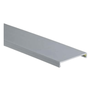 Tapa para Canaleta Ranurada / 0.75 in / 6 ft / 1.83 m / Gris Claro