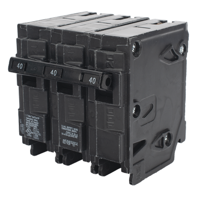 Interruptor Automático Enchufable / 3 Polos / 40 A / 10 kA / 240 V AC / Tipo QP