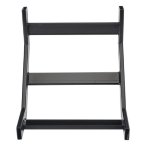 Curva Vertical Interior 90° / Escalera Tubular 1.5' x 12' / Radio 12' (39.4 ft) / Acero con Epóxico Negro / Incluye Accesorios de Instalación