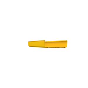 Canaleta de Enrutamiento / 12x4 Pulgadas / PVC Rígido UL 94V-0 / 3 m (9.8 ft) de Largo / Sistema QuikLock / Color Amarillo