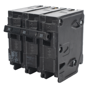 Interruptor Automático Enchufable / 3 Polos / 20 A / 240 V AC / 10 kA / UL 489