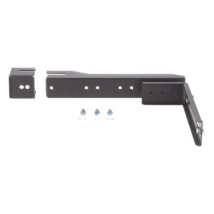 Soporte en L para Canaleta / Compatible FiberRunner 4x4 y 6x4 / Montaje en Riel Escalerilla 0.375 x 1.5/2 pulgadas / Acero Negro / 9 Piezas / UL 2024