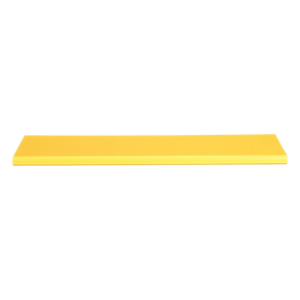 Tapa con Bisagra para Canaleta / PVC Rígido UL 94V-0 / Longitud 2 m (6.6 ft) / Radio de Curvatura 2' (0.6 m) / Color Amarillo / Sistema QuikLock