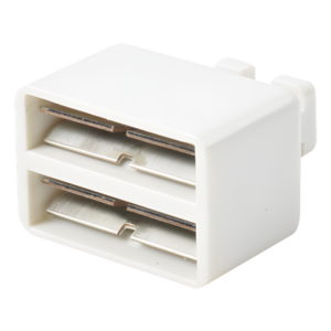 Clip de Puente / Para Regletas S66 / Conector SA-1 / Color Blanco / 1 Par