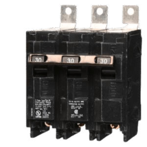 Interruptor Termomagnético / 3 Polos / 30 A / 120/240 V AC / 10 kA / Montaje en Tablero