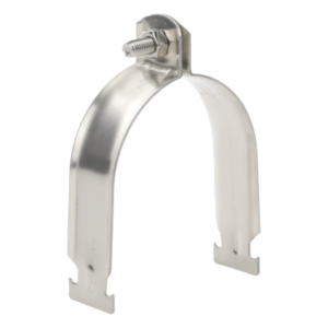 Abrazadera Tipo Strut / Acero Inoxidable 304 / 3" (76.2 mm) / Tubos hasta 88.5 mm / Unicanal