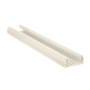 Base para Canaleta / PVC Rígido / 103.3 x 44.9 x 1800 mm / UL94V-0 / TIA/EIA / Blanco Mate