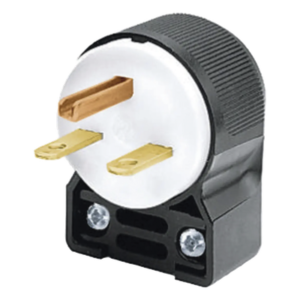 Clavija Angular Industrial / 15A 250V / 2 Polos 3 Hilos / NEMA 6-15P / 0.64m x 0.47m