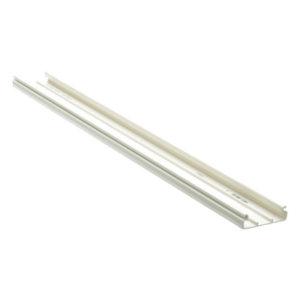 Canaleta Base No Metálica / PVC Rígido / 60.3 x 18.5 x 3000 mm / UL94V-0 / 600V / Blanco Mate
