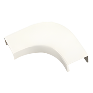 Curva de radio controlada / Canaleta LD10 / ABS / UL94V-0 / FT4 / 0 a 50°C / Blanco mate