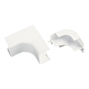 Esquinero Interior / ABS Blanco / UL94V-0 FT4 / 0 a 50°C / 90° / Canaleta LDPH10 LD2P10