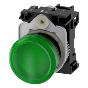Lámpara de Señalización LED / 22 mm / 24V AC/DC / Verde / IP69K / -25°C a +70°C