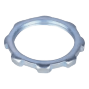 Contratuerca Metálica / Acero Galvanizado / 1" (25.4 mm) / UL Listed / Continuidad Eléctrica y Mecánica / Anticorrosivo / Comercial e Industrial