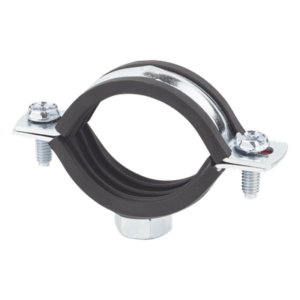 Abrazadera Isofónica Reforzada / 2 1/2" (75 mm) / Carga 150 kg / Acero 1.75-2.3 mm / Rango -30°C a +120°C