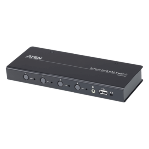 Switch KM USB / 4 Puertos / Boundless Switching / RS-232 / HDMI / Audio / Control de 4 a 8 Computadoras