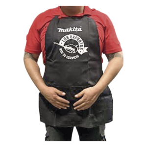 Mandil de Lienzo / Algodón 100% / 0.5 kg / Transpirable / Bolsillo Frontal