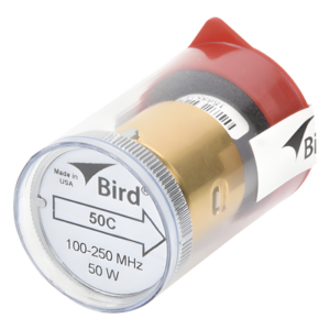 Elemento de Medición RF / 50 Watt / 100-250 MHz / Conector 7/8" en Línea / Compatible con Wattmetro BIRD 43