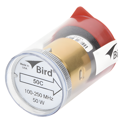 Elemento de Medición RF / 50 Watt / 100-250 MHz / Conector 7/8" en Línea / Compatible con Wattmetro BIRD 43