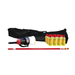 Kit de Prueba de Detectores de Humo / Extensión 1.2 m (3.9 ft) / Dispensador 4" / 12 Latas M8 / Altura Máxima 3 m (9.8 ft)