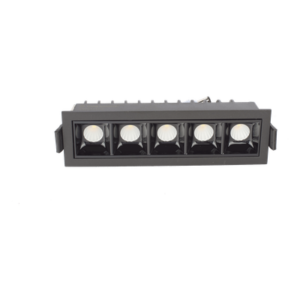 Reflector LED Lineal Empotrable / Luz Fría 6000 K / 10 W / 750 lúmenes / Haz 45° / IP20 / Vida útil 50000 hrs