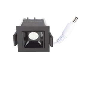 Reflector Empotrable LED / 2 W / 110 VCA / 110 lúmenes / Haz 45° / Luz Fría 6000 K / IP20 / 50,000 hrs