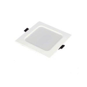 Spot LED Empotrable Cuadrado / 6 W / 420 lúmenes / Luz Fría 6000 K / Ángulo 120° / 25000 hrs / IP20 / 110 VCA