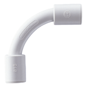 Curva para Conduit / IP67 / Libre de Halógenos / Ø 40 mm / Radio de Curvatura 120 mm (393.7 ft) / Gris RAL 7035