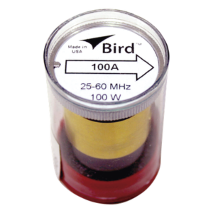 Elemento de Wattmetro / 100 W / 7/8" / 25-60 MHz / Intercambiable en Campo