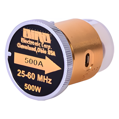 Elemento de Medición en Línea / 500 Watt / 25 a 60 MHz / Conectores N Hembra / 7/8" / Precisión ±5%