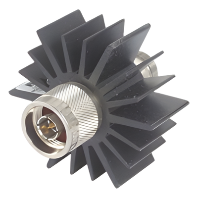 Atenuador en Línea / 20 dB / 10 W Máx. / DC-4 GHz / Conectores N Macho-Hembra / Acero Inoxidable / Autorefrigerante
