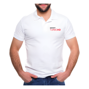 Playera Polo / Algodón Transpirable / Talla Chica / Color Blanco