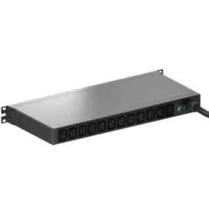 PDU Monitoreable / 12 Salidas C13 / NEMA L6-20P / Rack 1 UR 19 in / 100-240 Vca / 20 A / 3 m (9.8 ft)
