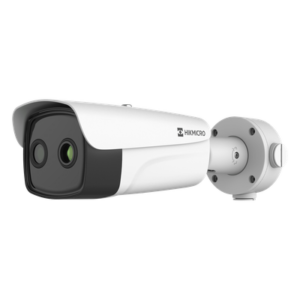 Cámara Bala IP Bi-Espectral / Térmica 384 × 288 / Óptica 5 MP / IA Guanlan / -20°C a 150°C / IP67