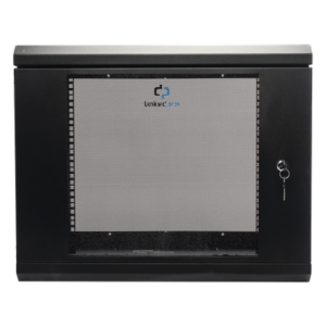 Gabinete de Pared 9U / Cristal Templado / 455 mm Profundidad (1.49 pies) / Acero Reforzado