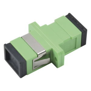 Acoplador de Fibra Óptica / SC/APC a SC/APC / Monomodo / Simplex / Industrial