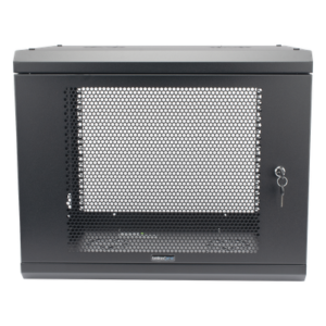 Gabinete de Pared 9U / 19'' / 455 mm (17.9'') Profundidad / Acero Reforzado / Carga 80 kg