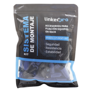 Kit de Montaje Rápido para Rack / Sin Tuercas Enjauladas / Carga 50 kg (110.2 lb) / 19 Pulgadas / 50 Piezas / Polímero Resistente