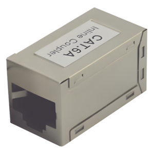 Acoplador STP / Cat6A / RJ45 Hembra a Hembra / Blindado / 2 Puertos / 10GBase-T