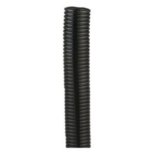 Tubo Corrugado Abierto / Diámetro Interno 23.2 mm / Longitud 30.5 m (100 ft) / Polietileno Negro / UL 94 HB / Interior