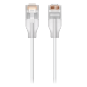 Patchcord Cat 6 / 10 GbE / PoE+++ / 2 m (6.56 ft) / Conector RJ45 Translúcido / Interior