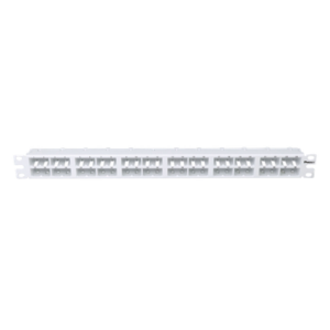 Panel de Parcheo Modular / 48 Puertos / 1 UR / 19in / Sin Blindaje / Plano / Alta Densidad