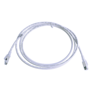Patch Cord Cat6A S/FTP / 2.13 m (7 ft) / CM/LS0H / Blindaje S/FTP / PCB Interno / UL2043 / Blanco