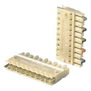 Block de Conexiones 110 / Cat 5e / 4 Pares / 1.2' x 0.92' x 0.24' / Paquete 10 pzas