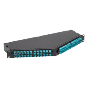 Panel de Fibra Óptica de Alta Densidad / 96 Puertos LC / OM4 Multimodo / Método A / Rack 19 in